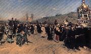 A Religious Procession in kursk province Ilya Repin